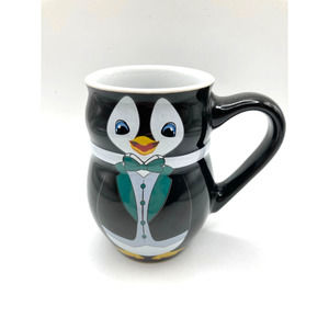2021 ChristkindlMarket Annual Holiday Christmas Mug Chicago- Penguin Bow Tie Cup